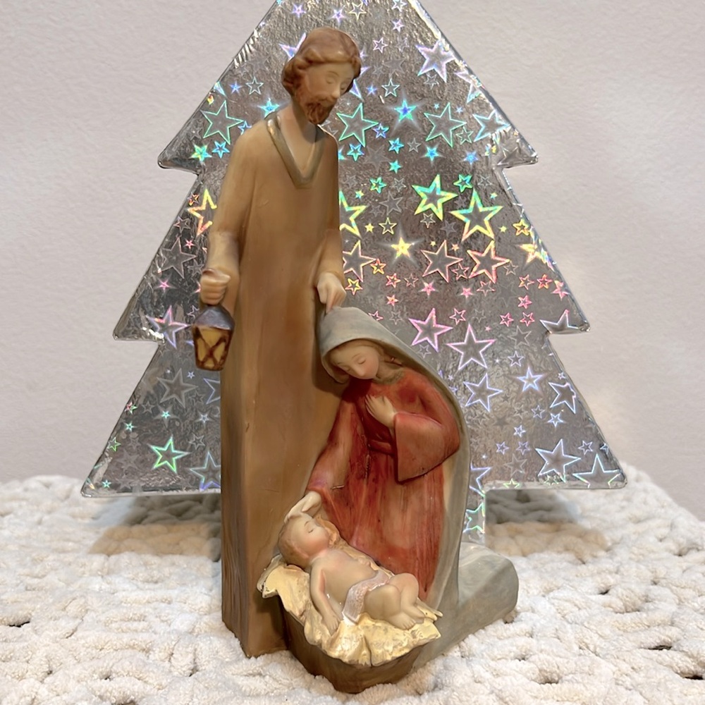 Lindy Bowman Holy Family figurine